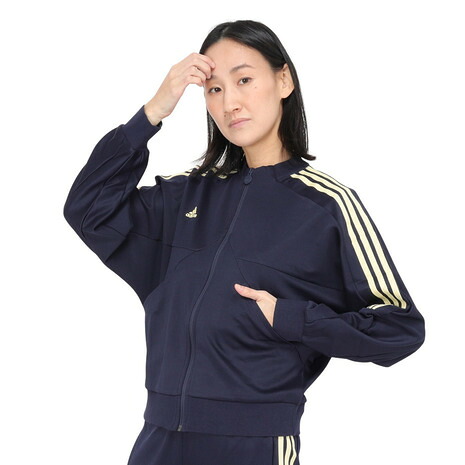 アディダス（adidas）（レディース）ジャージ ジャケット ティロ トラックトップ DTL43-IX3526