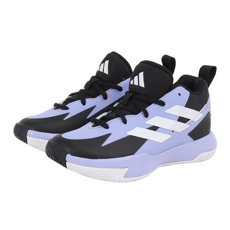 アディダス（adidas）（キッズ）キッズ バスケットシューズ バッシュ Cross Em Up セレクト ミッドカット IG6646