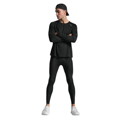 ツー・タイムズ・ユー（2XU）（メンズ）PWXエアロメッシュ コンプレッションタイツ MA7377B BLK/SRF｜Victoria Golf 支店