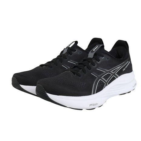 アシックス(ASICS)(メンズ)ランニングシューズ ジョギングシューズ GEL-KAYANO 32 EX WIDE ブラック ホワイト 1011C054.002 快適性|Victoria Golf 支店