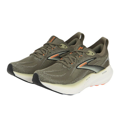 ブルックス(BROOKS)(メンズ)ランニングシューズ ジョギングシューズ グリセリン 22 カーキ BRM4453 KK スニーカー シューズ|Victoria Golf 支店