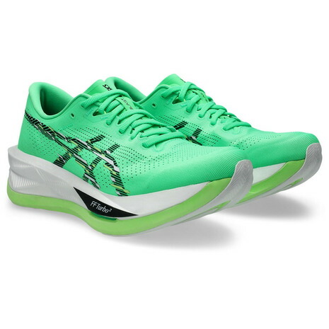 アシックス(ASICS)(メンズ)ランニングシューズ ジョギングシューズ ソニックブラスト グリーン ブラック 1011C083.300|Victoria Golf 支店