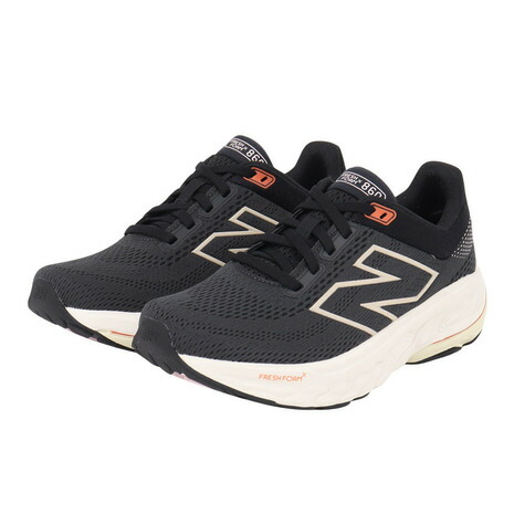 ニューバランス（new balance）（レディース）ランニングシューズ ジョギングシューズ フレッシュ フォーム X 860 v14 ブラック ホワイト W860N142E