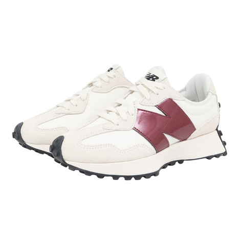 【4/14 20時スタート 全商品最大P10倍 要エントリー】ニューバランス（new balance）（レディース）スニーカー スポーツシューズ 327 ホワイト バーガンディ WS327JWCB カジュアルシューズ