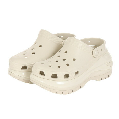 クロックス（crocs）（メンズ、レディース）スポーツサンダル メガ クラッシュ クロッグ ベージュ 207988-2Y2-2023T タウン 街履き カジュアル レジャー 6,283円