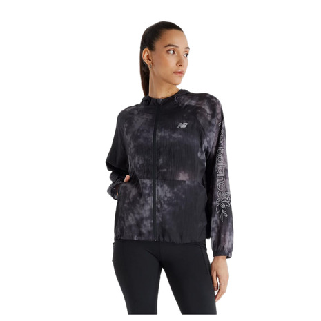 ニューバランス（new balance）（レディース）Nagoya Marathon Transparent Packable ジャケット AWJ5110YBK
