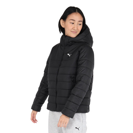 プーマ レディース ESS フーデッド パデッド JKT 上着 アウター ジャケット トップス カジュアル ブラック 黒 送料無料 PUMA 690931 楽天市場】プーマ（PUMA）（レディース）ESS フーデッド パデッド