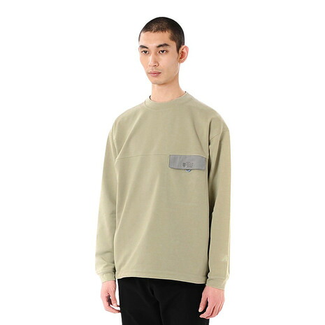 ニューバランス（new balance）（メンズ）OUTDOOR ライトスウェットプルオーバー AMT45737OVN