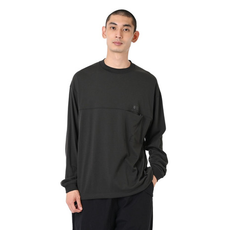 ニューバランス（new balance）（メンズ）ODロングスリーブTシャツ AMT55645BLK 4,446円
