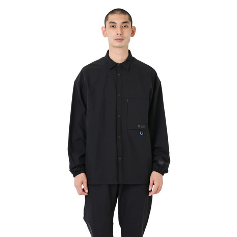 ニューバランス（new balance）（メンズ）ODウーブンロングTシャツ AMT55648BK