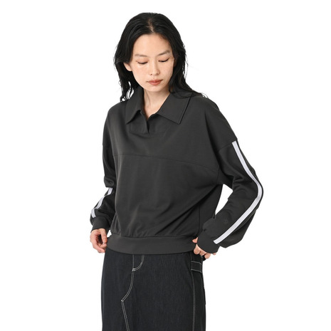 ニューバランス（new balance）（レディース）ODプルオーバー AWT55653BLK