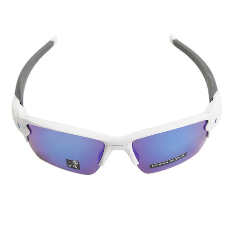 オークリー（OAKLEY）（メンズ、レディース）サングラス FLAK 2.0 XL Polished White/Prizm Sapphire Iridium 9188-9459 ケース付 UV｜Victoria Golf 支店