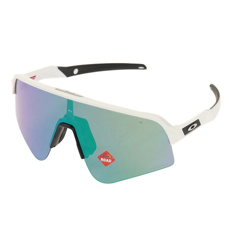 オークリー（OAKLEY）（メンズ、レディース）スポーツサングラス SUTRO LITE SWEEP Matte White/Prizm Road Jade 9465-0439 UV｜Victoria Golf 支店 25,641円