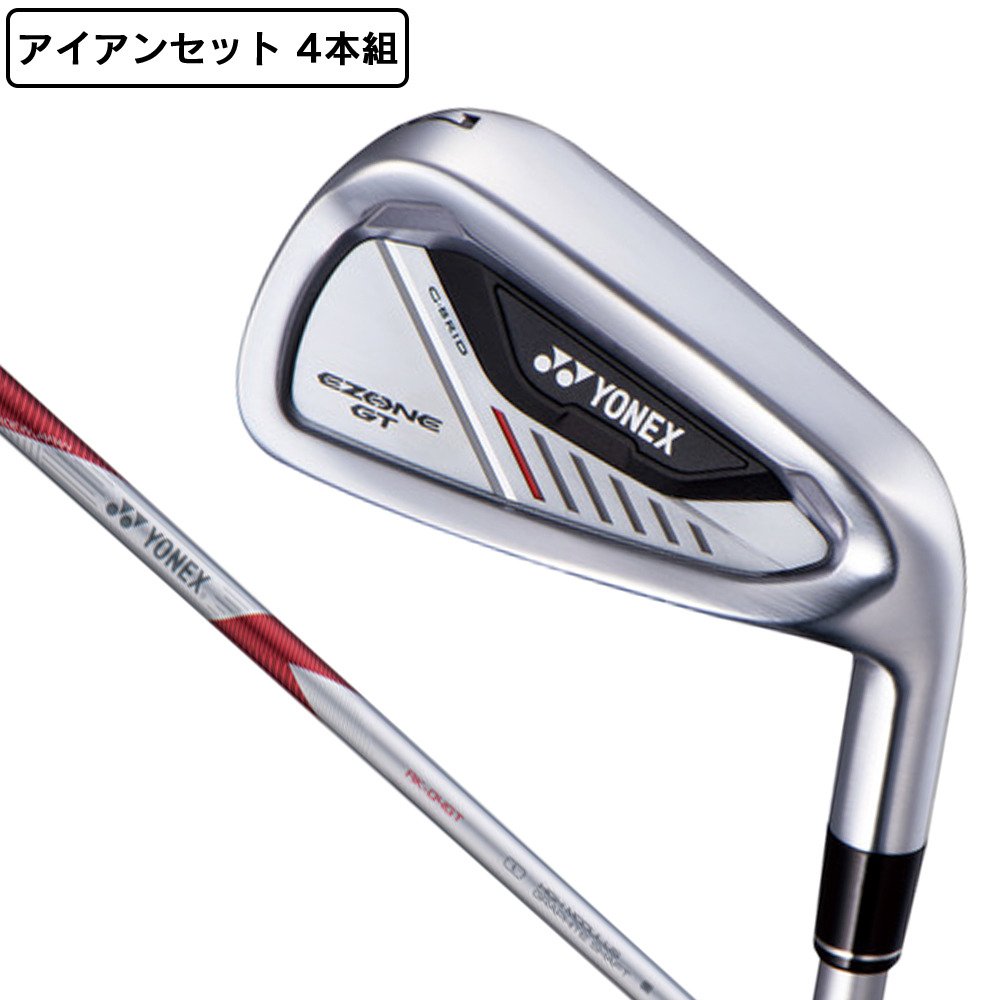 ヨネックス（YONEX）（レディース）イーゾーン EZONE GT アイアンセット 4本(7I～9I、PW)RK-04GT WOMEN専用シャフト｜Victoria Golf 支店
