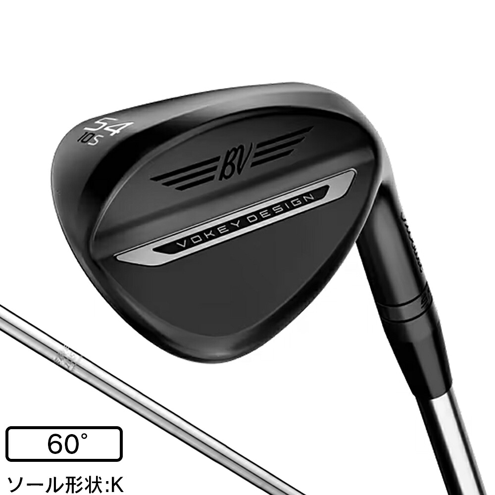 タイトリスト(TITLEIST)(メンズ)Vokey SM11 ジェットブラック ウェッジ(6006K ロフト60度)BV105|Victoria Golf 支店
