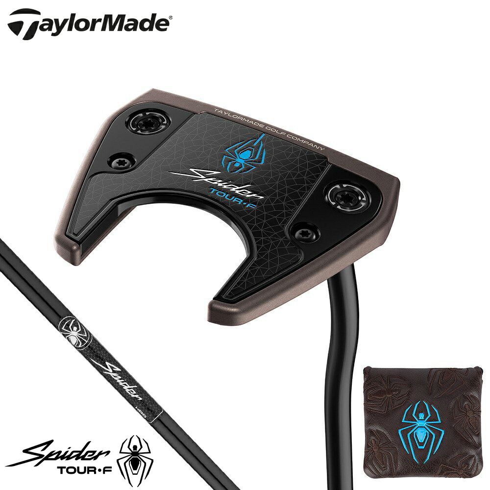 テーラーメイド（TAYLORMADE）（メンズ）左用 スパイダーツアー F TORCHED DB with Single Line パター(ロフト3度)KBS BLACK STEPLESS｜Victoria Golf 支店