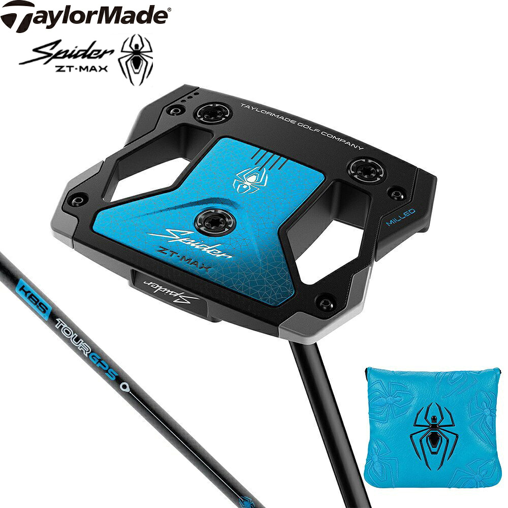 テーラーメイド（TAYLORMADE）（メンズ）スパイダー ZT-MAX LONG パター(ロフト3度)KBS GPS Custom Graphite 210g｜Victoria Golf 支店 48,180円