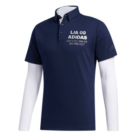 保存版 楽天市場 アディダス Adidas ゴルフ ポロシャツ メンズ チェストロゴ レイヤードボタンダウンシャツ Gld28 Fj6428nv メンズ Victoria Golf 楽天市場支店 超人気 Edupay Unma Ac Id