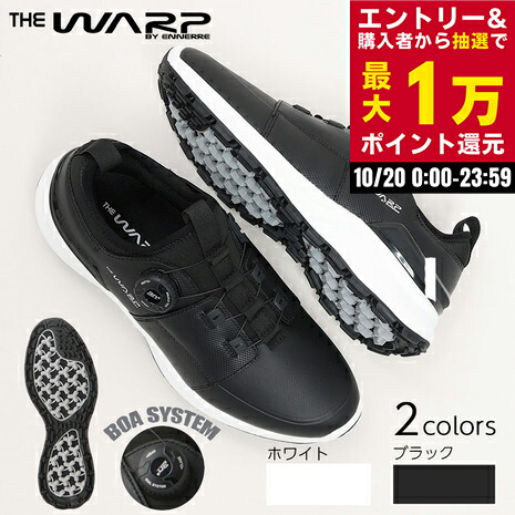 新品未使用 THE WARP BY ENNERRE スバイクレス ゴルフシューズ 楽天市場】The Warp By Ennerre ワープ バイ エネーレ ゴルフ