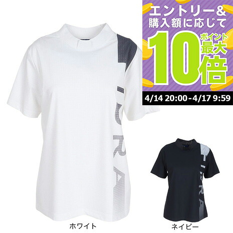 【4/17 09:59まで 全商品最大P10倍 要エントリー】フィドラ（FIDRA）（レディース）ゴルフウェア 吸汗速乾 モックネック レディース 半袖シャツ FD5VUG20