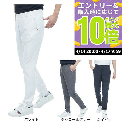 【4/17 09:59まで 全商品最大P10倍 要エントリー】トミーヒルフィガーゴルフ（メンズ）ゴルフウェア ヒートブロッカー テーパードパンツ THMA606