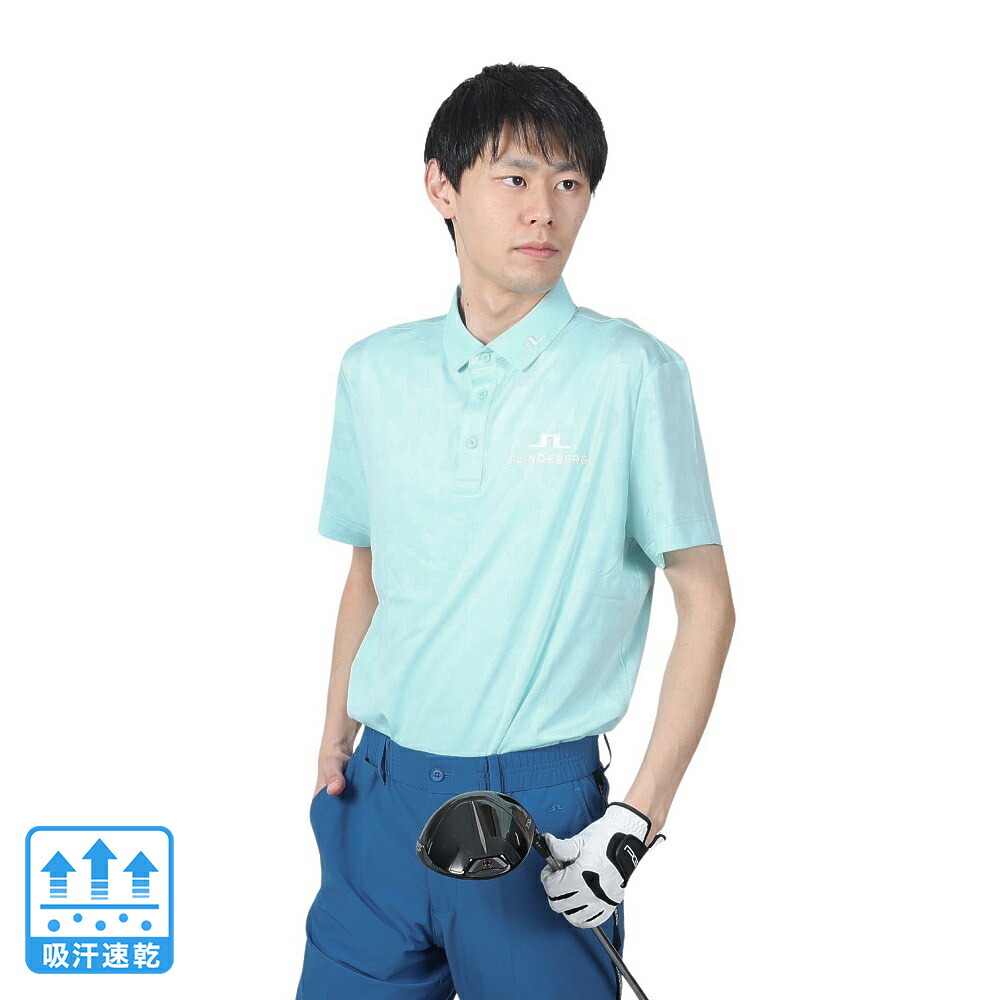 J. Lindeberg レギュラーフィット ポロシャツ M J.LINDEBERG - ツアーテックゴルフ | 半袖ポロシャツ | メンズ