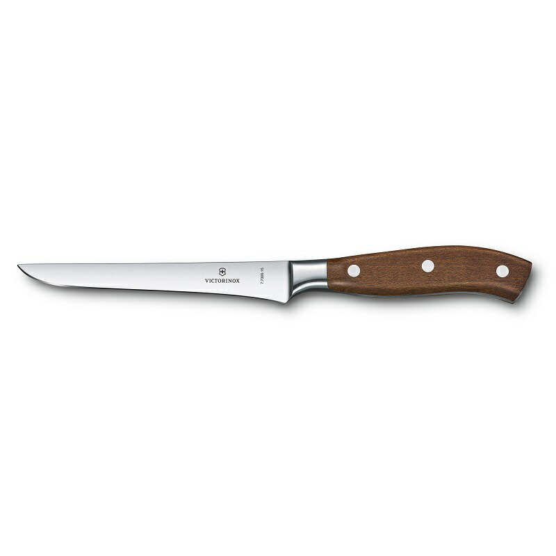 逆輸入 ビクトリノックス Victorinox グランメートル ボーニングナイフ ブレード15cm 骨スキ包丁 ウッド Grand Maitre 7 7300 15g 魚 さばく 包丁 家庭用 プロ仕様 よく切れる 切れ味抜群 モリブデンバナジウム鋼 ステンレス キッチン ナイフ Fucoa Cl