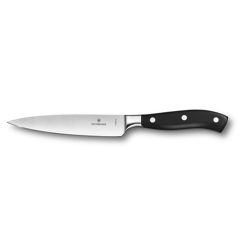 【楽天市場】【公式】ビクトリノックス VICTORINOX グランメートル シェフナイフ ブレード15cm（ブラック) Grand