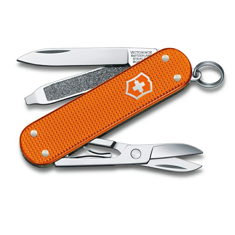 楽天市場 公式 ビクトリノックス Victorinox Aloxリミテッドエディション2021 クラシック タイガーオレンジ 保証書付 0 6221 L21 日本正規品 レジャー アウトドア ナイフ サバイバルナイフ スイスマルチツール 十徳ナイフ ビクトリノックス公式 楽天市場店