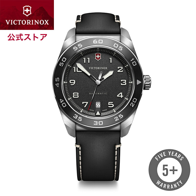 VICTORINOX 腕時計 メンズ　ブラック シルバー VICTORINOX（ビクトリノックス） マルチツールプレゼント 時計 公式