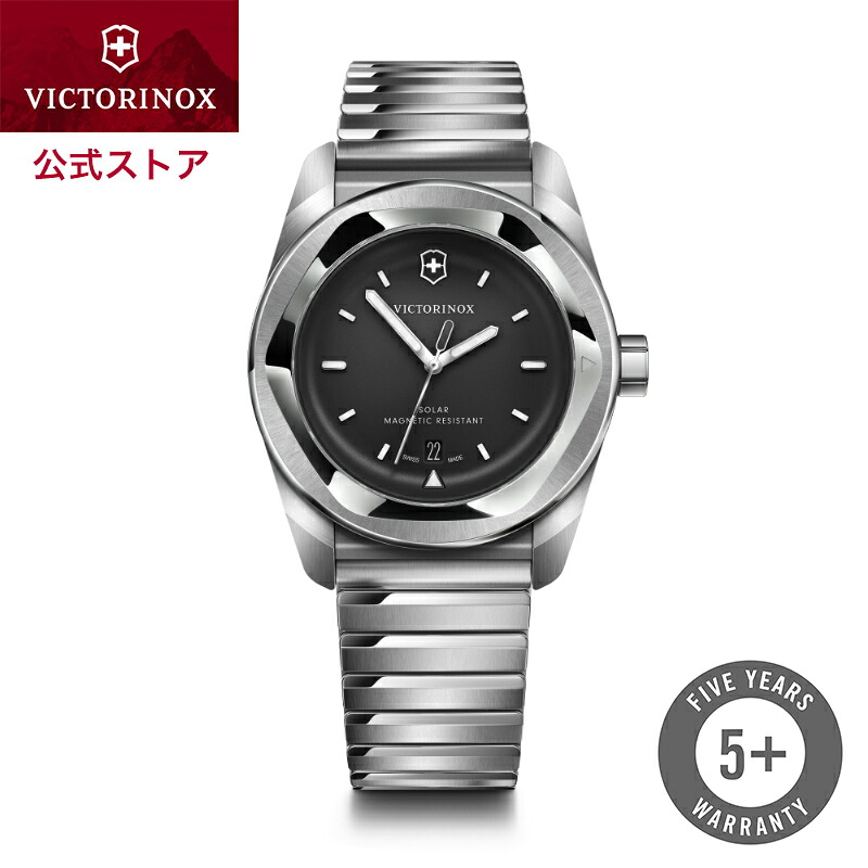 オリジナルCAPプレゼント ビクトリノックス VICTORINOX 公式 コンセプトワン ソーラー ブラック メタルバンド 正規品 5年保証 時計 腕時計 メンズ レディース ソーラー 防水 アナログ おしゃれ 高級 ブランド プレゼント 男性 実用的 通勤 スーツ ビジネス 黒 面接 社会人|ビクトリノックス公式 店