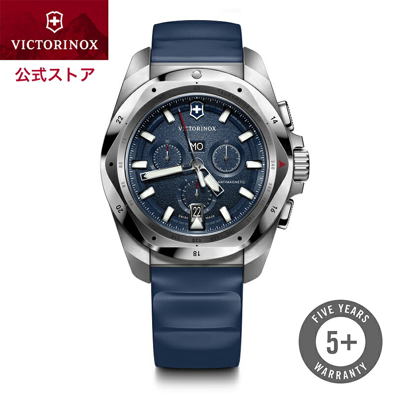 【楽天市場】ビクトリノックス VICTORINOX 公式 I.N.O.X. イノックスクロノ カーボン チタン ブラック 242011【正規品  5年保証】腕時計 メンズ クロノグラフ ラバー 時計 防水 おしゃれ 誕生日 ギフト プレゼント 男性 記念品 50代 40代 30代 20代 60代  ...