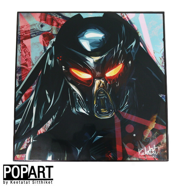 楽天市場】ポップアートフレーム Predator プレデター KEETATAT