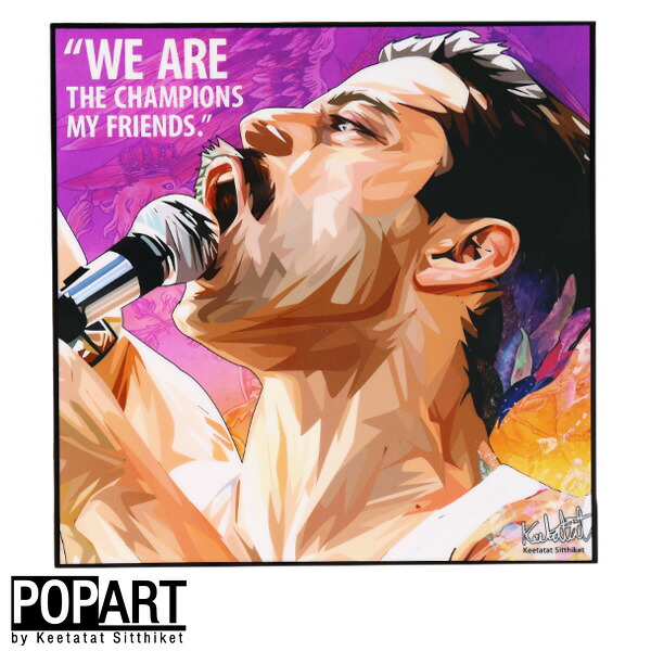 楽天市場】QUEEN クイーン フレディ マーキュリー ポスター フレーム