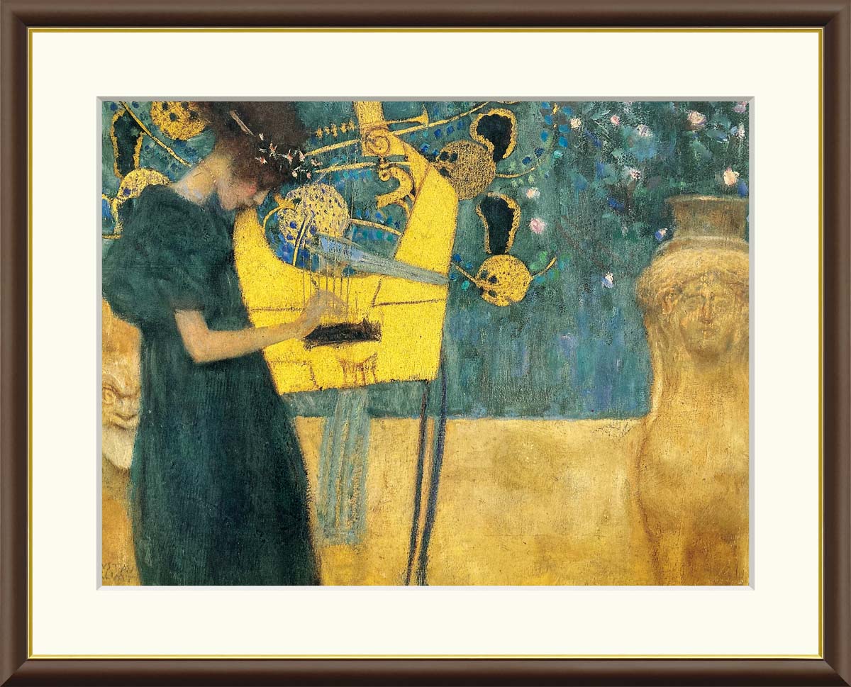 グスタフ・クリムト 額縁 インテリア ポスター アンティーク Amazon.co.jp: Gustav Klimtグスタフクリムト絵画インテリア美