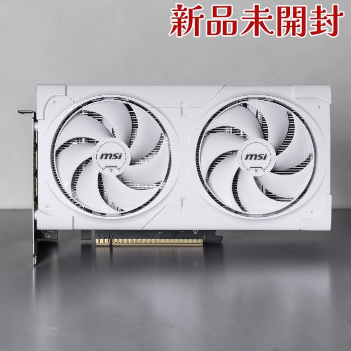 MSI グラフィックスボード GeForce RTX 5060 Ti 8G VENTUS 2X OC WHITE PLUS VD9194｜クラウンMARKET