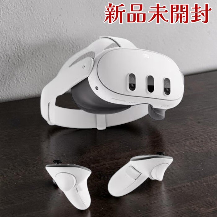 Meta メタ VR頭顱書き割り Quest 3 512GB 無線電話 4K 高解像力