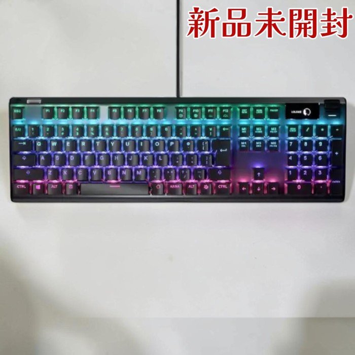 SteelSeries ゲーミングキーボード Apex Pro JP 64629 ラピッド銃の引き金 日本語取り合わせ
