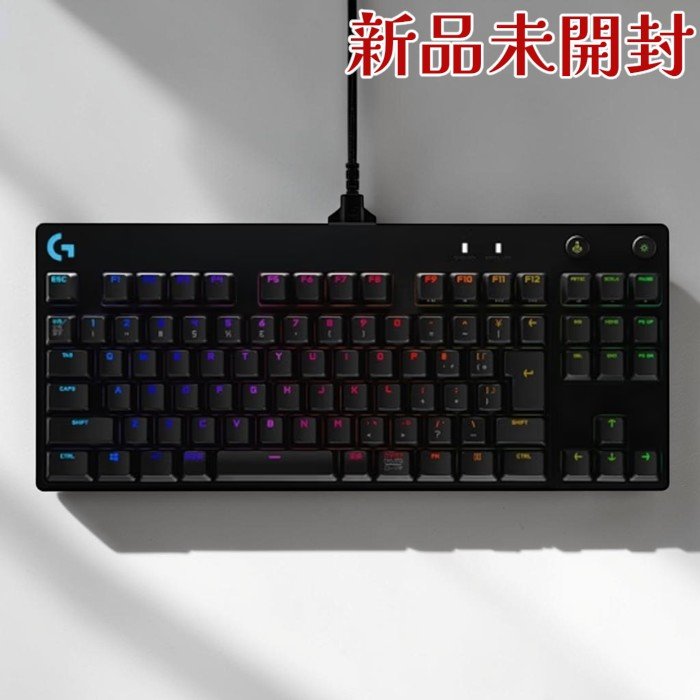 ロジクール Logicool ゲーミングキーボード G-PKB-002LN PROキーボード テンキーレス RGB GX Linear