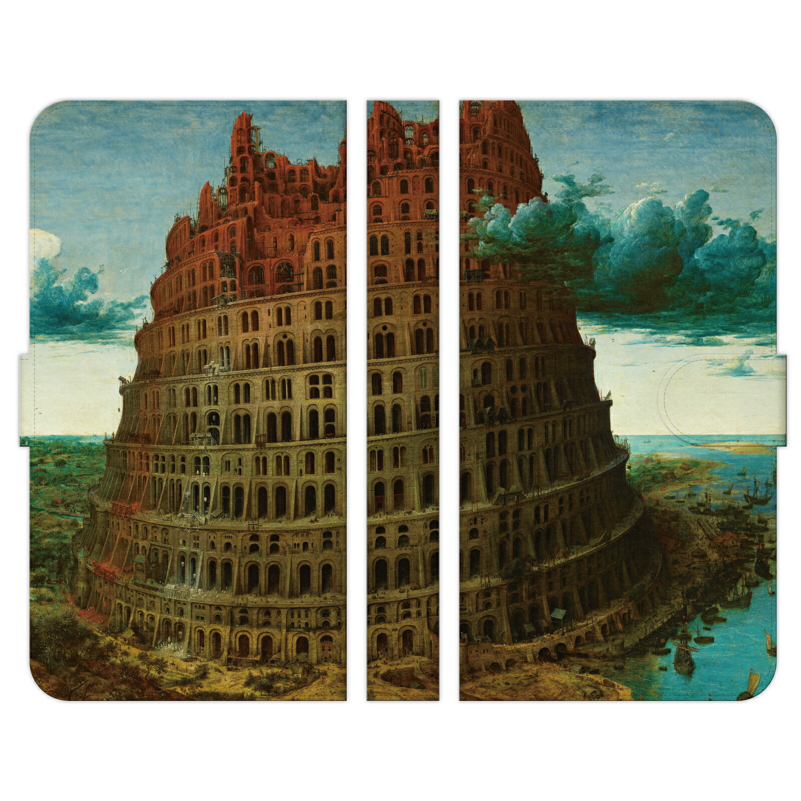 【楽天市場】Xperia 5 SO01M SOV41 手帳型 スマホ ケース カバー バベルの塔 ヒ?ーテル フ?リューケ?ル 小ハ?ヘ?ル