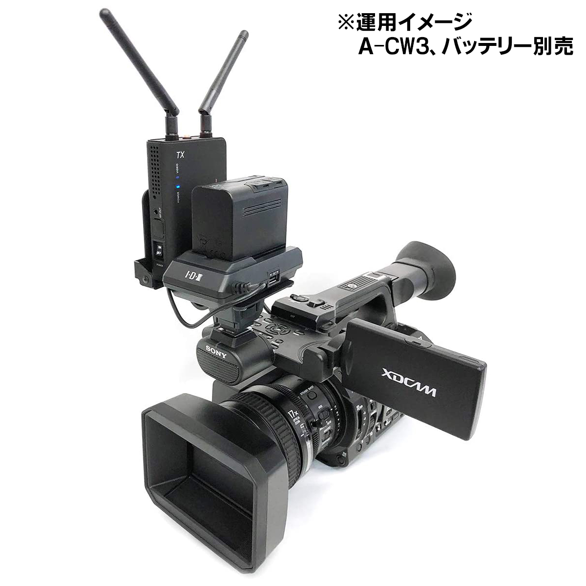 新品》IDX CW-3 ワイヤレスHDビデオ伝送システム カメラ・ビデオカメラ