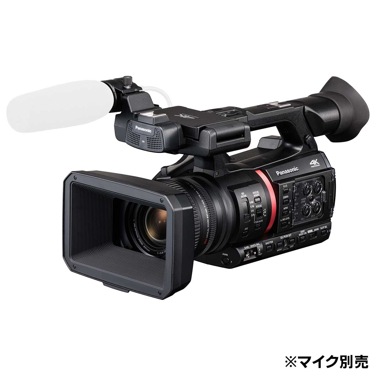 《新品》【貨物輸送無料、店卸し資産あり！Panasonic定まり特約店です】Panasonic AG-CX370 メモリーカード・カメラレコーダー
