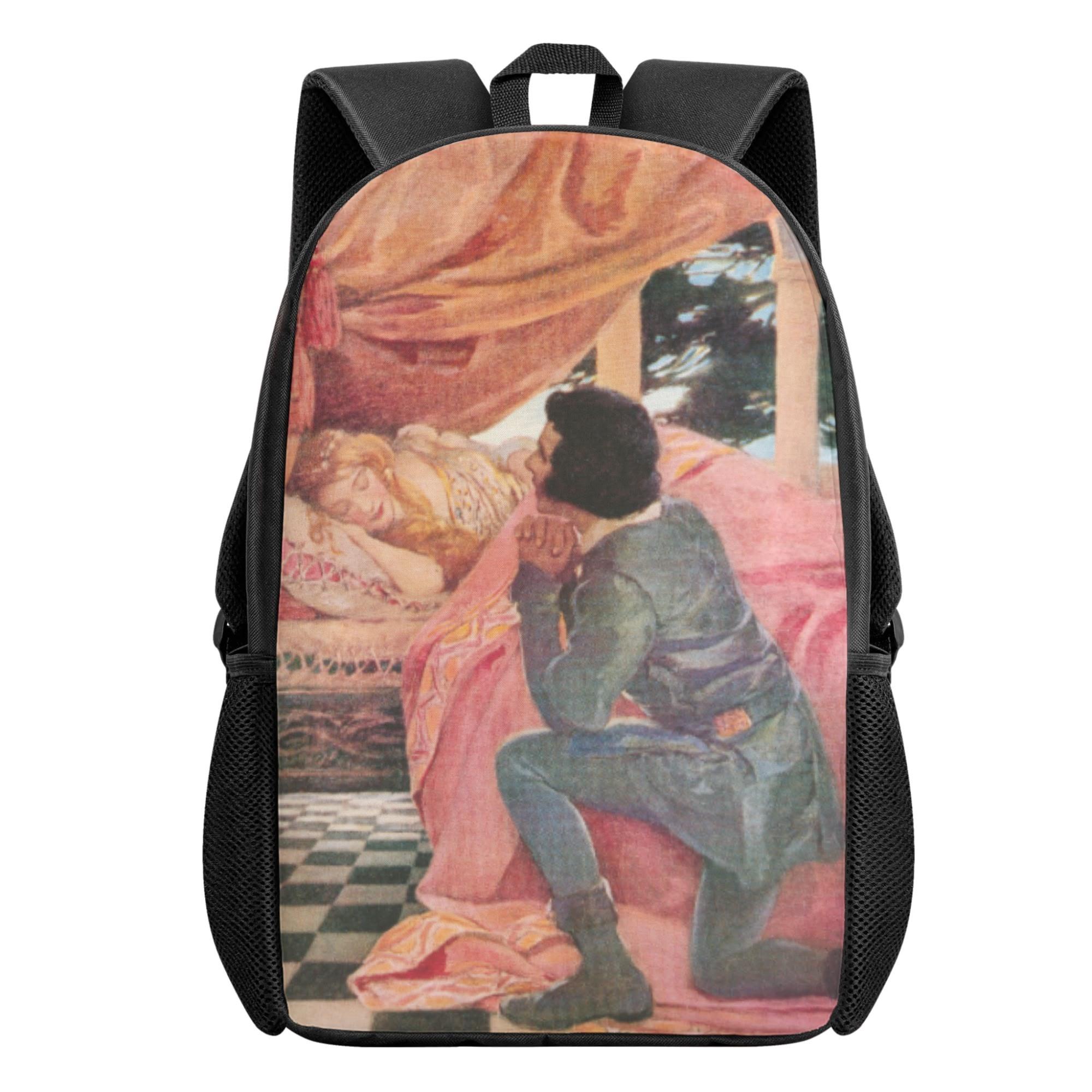 ジェシー・ウィルコックス・スミス 眠れる森の美女(キッズバックパック) キッズバックパック キッズ 全て 眠れる森の美女 パブリックドメイン アート 世界のアート作品画像