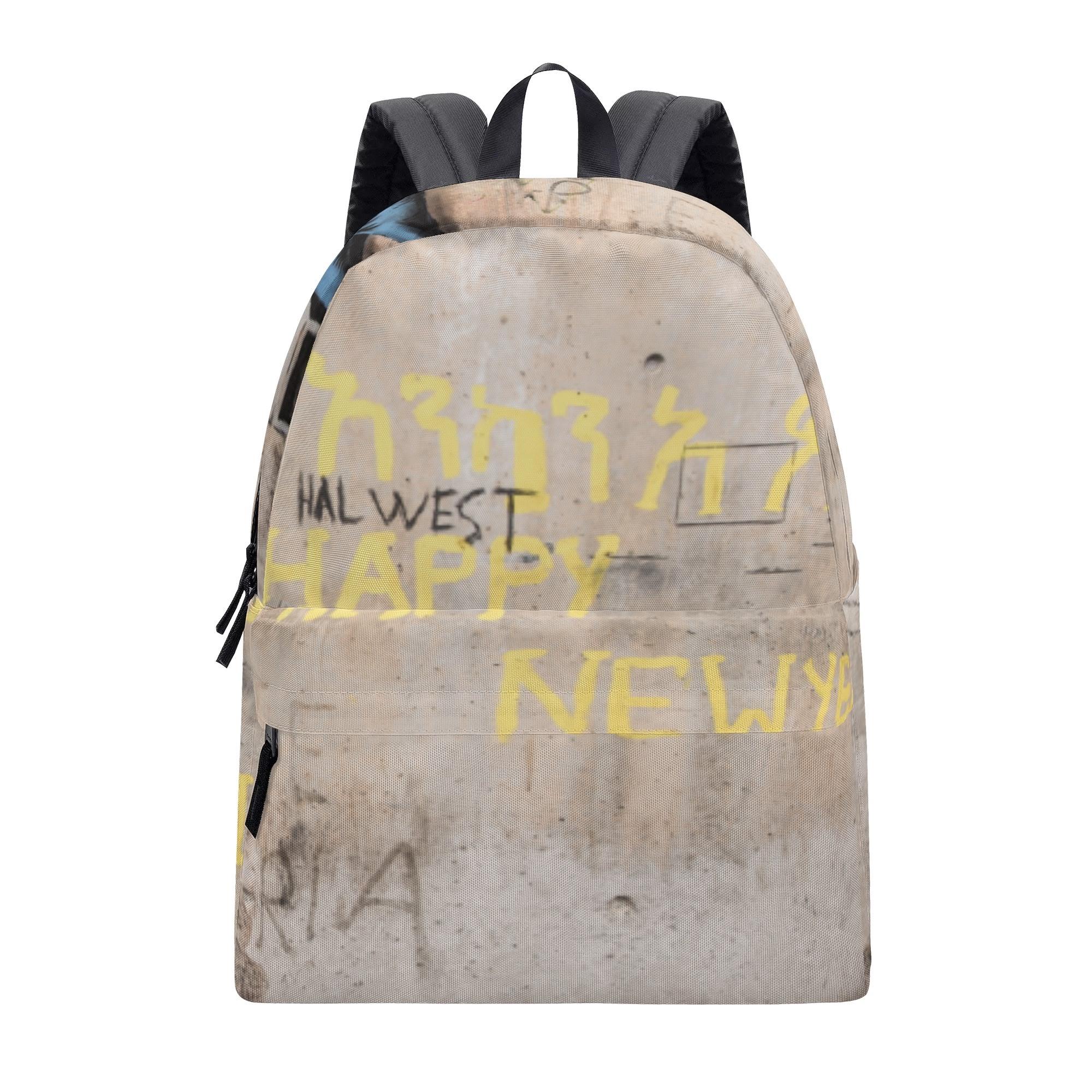 Banksy バンクシー シリア移民の息子(フルプリントバックパック) フルプリントバックパック ユニセックス バッグ 全て public design