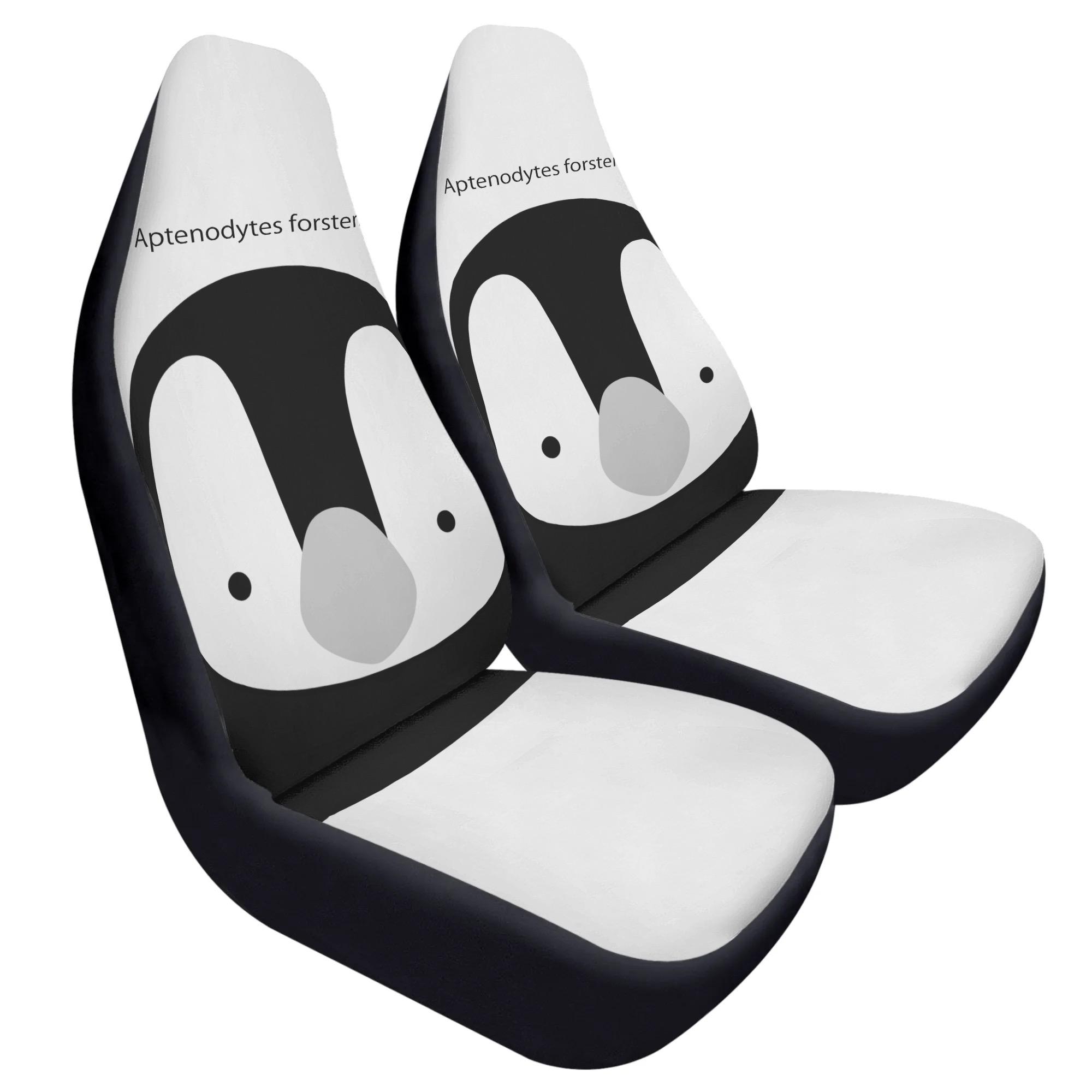 皇帝ペンギン(ソフトカーシートカバー) ソフトカーシートカバー ユニセックス ホームデコレーション 動物 カーグッズ 皇帝ペンギン エンペラーペンギン かわいい ペンギン cut