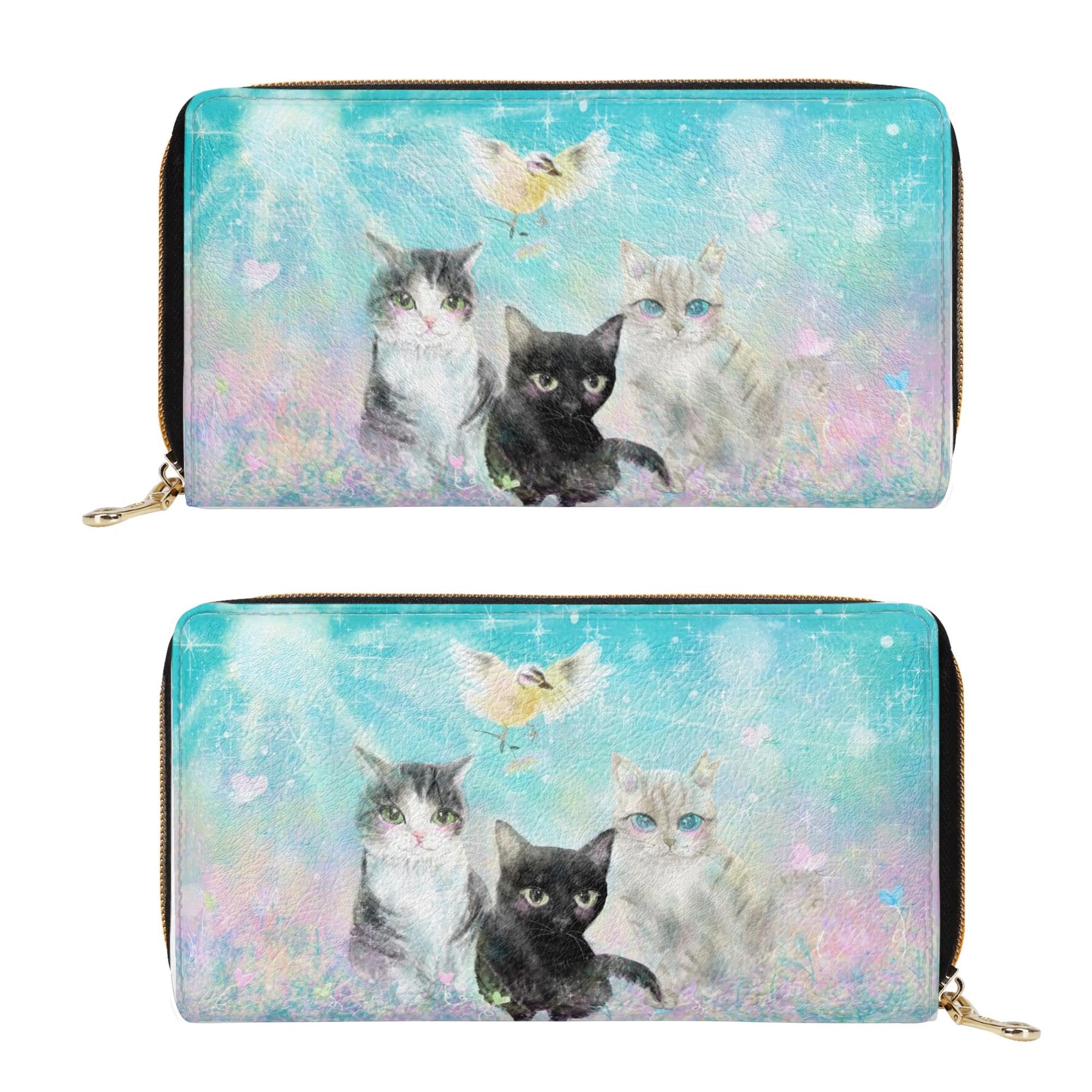タカラモノ(ウォレット) ウォレット ユニセックス バッグ アート 猫 綺麗 cat beautiful yumineuneu