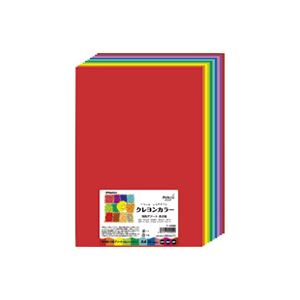 (まとめ)Nagatoya クレヨンカラーA4 10色各色2枚ナ-CR902【×10セット】
