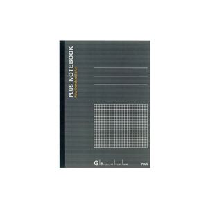 （まとめ）プラス ノートブック NO-003GS B5 方眼罫【×50セット】