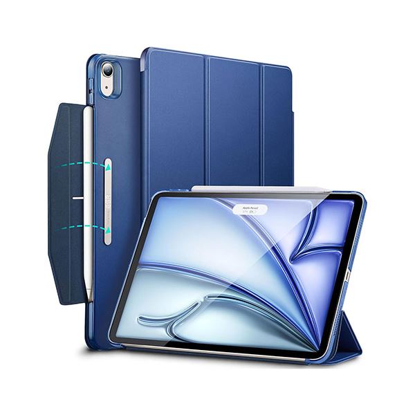 iPadケース - ウルトラスリム 軽量 スマートシェル　9.7インチ　ブルー iPad（第8世代）ケース iPad（第7世代）カバー ウルトラスリム