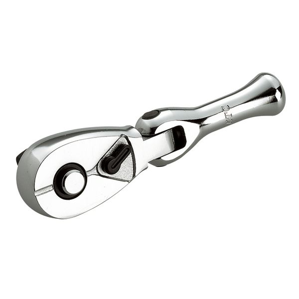 KTC 京都機械工具 9.5SQ コンパクトショートフレックスラチェット BRC3FS 5,153円